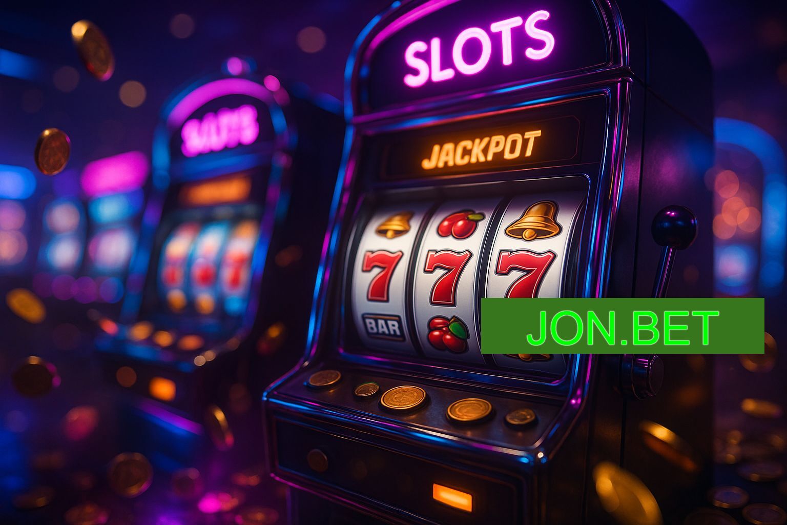 Diversos jogos de caça-níqueis